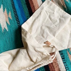 Visvim | drawstring canvas shoe bag